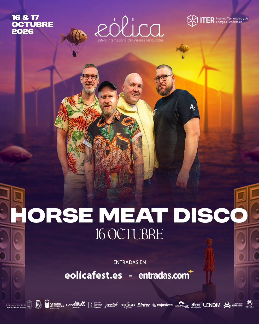 Cartel de Horse Meat Disco