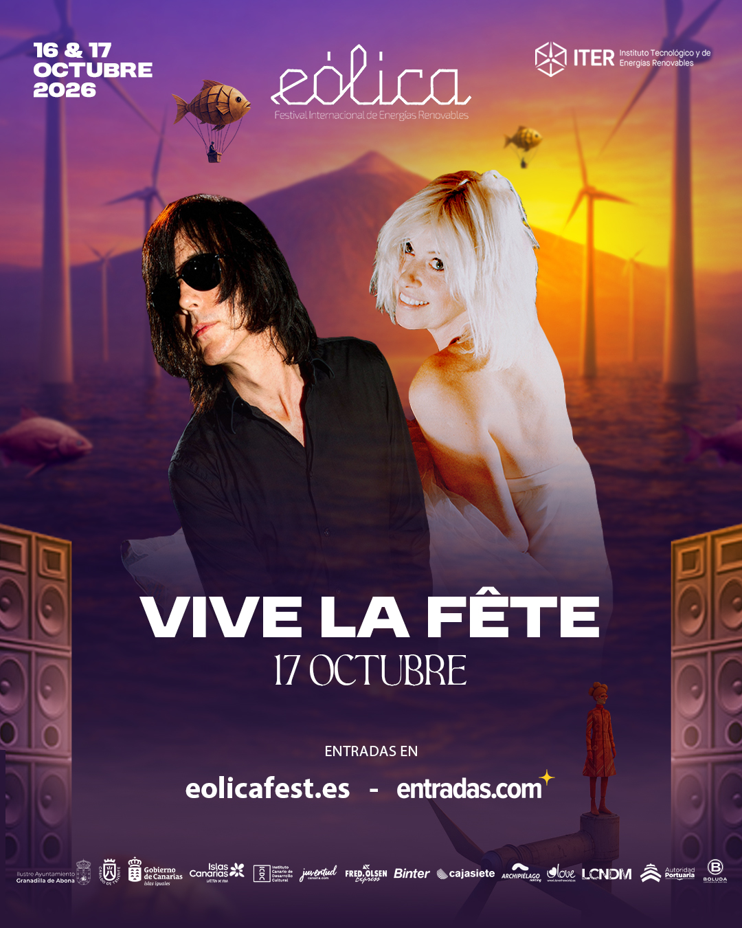 Cartel de Vive la Fête
